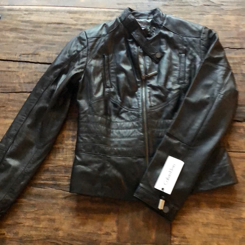 Leather jacket